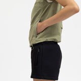 WOMENS CONTOUR HOODED VEST - SAGE