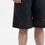 VENTILATED SHORTS - OBSIDIAN