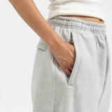 SIGNATURE UNCUFFED JOGGERS -  GREY