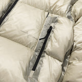 CRYO-PUFFERJACKE – DURCHSICHTIGES WEISS