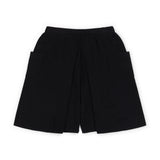 WOMENS WOVEN SHORTS - BLACK