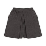 WOMENS WOVEN SHORTS - GREY