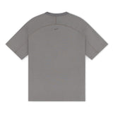 RAGLAN PANEL T-SHIRT - SLATE GREY