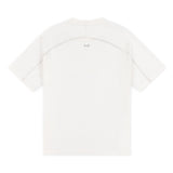 RAGLAN PANEL T-SHIRT - WHITE