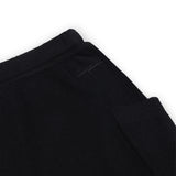 WOMENS WOVEN SHORTS - BLACK