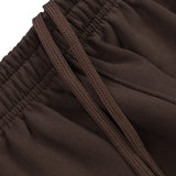 SIGNATURE CUFFED JOGGERS - BROWN
