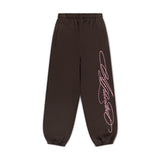 OVERLINE CUFFED JOGGERS - BROWN