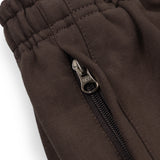 OVERLINE CUFFED JOGGERS - BROWN