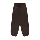 OVERLINE CUFFED JOGGERS - BROWN