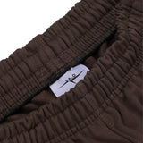 SIGNATURE UNCUFFED JOGGERS - BROWN