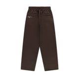 SIGNATURE UNCUFFED JOGGERS - BROWN