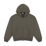 SIGNATURE ZIP-UP HOODIE - OLIVE