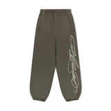 OVERLINE CUFFED JOGGERS - OLIVE