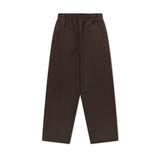 SIGNATURE UNCUFFED JOGGERS - BROWN