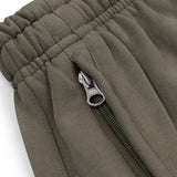 SIGNATURE UNCUFFED JOGGERS - OLIVE