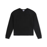 WAFFLE-SHIRT MIT LANGEN ÄRMELN – CHARCOAL