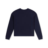 WAFFLE LONG-SLEEVE - NAVY