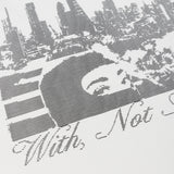 GA WITH, NOT APART T-SHIRT - WHITE
