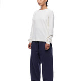 SIGNATURE UNCUFFED JOGGERS - NAVY