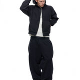 SIGNATURE CUFFED JOGGERS - BLACK