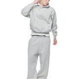 SIGNATURE UNCUFFED JOGGERS -  GREY