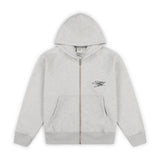 FELPA CON CAPPUCCIO OVERLINE - GRIGIO