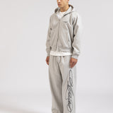 OVERLINE CUFFED JOGGERS - GREY