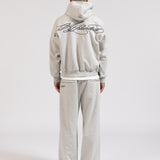 OVERLINE CUFFED JOGGERS - GREY