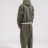 SIGNATURE UNCUFFED JOGGERS - OLIVE