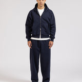 SIGNATURE UNCUFFED JOGGERS - NAVY