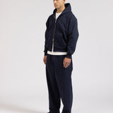 SIGNATURE UNCUFFED JOGGERS - NAVY