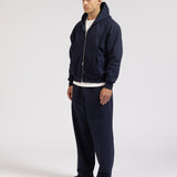 SIGNATURE ZIP-UP HOODIE - NAVY
