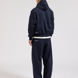 SIGNATURE ZIP-UP HOODIE - NAVY