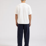 RAGLAN PANEL T-SHIRT - WHITE