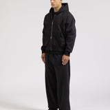 SIGNATURE CUFFED JOGGERS - BLACK