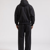 SIGNATURE CUFFED JOGGERS - BLACK