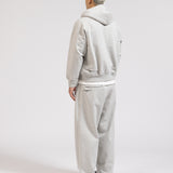 SIGNATURE UNCUFFED JOGGERS -  GREY