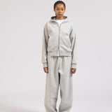 SIGNATURE ZIP-UP HOODIE -  GREY