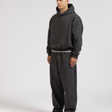SIGNATURE UNCUFFED JOGGERS - CHARCOAL