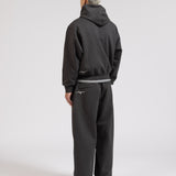 SIGNATURE UNCUFFED JOGGERS - CHARCOAL