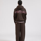 OVERLINE CUFFED JOGGERS - BROWN