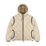 GA HYBRID DOWN JACKET - CREAM