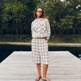 PLAID JACKET