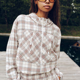 PLAID JACKET