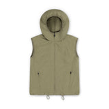 WOMENS CONTOUR HOODED VEST - SAGE
