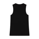 WOMENS TANK TOP - TRUE BLACK