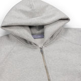 SIGNATURE ZIP-UP HOODIE -  GREY