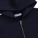 SIGNATURE ZIP-UP HOODIE - NAVY