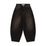 BAGGY DENIM JEANS - SMOKED EARTH
