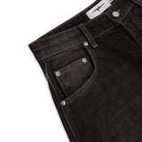 BAGGY DENIM JEANS - SMOKED EARTH
